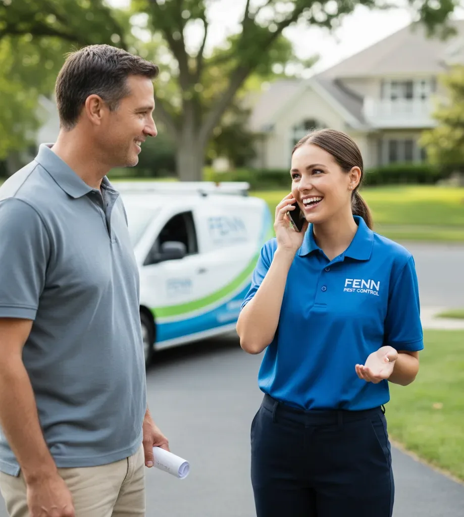 Fenn Pest Control customer support in Kulpmont